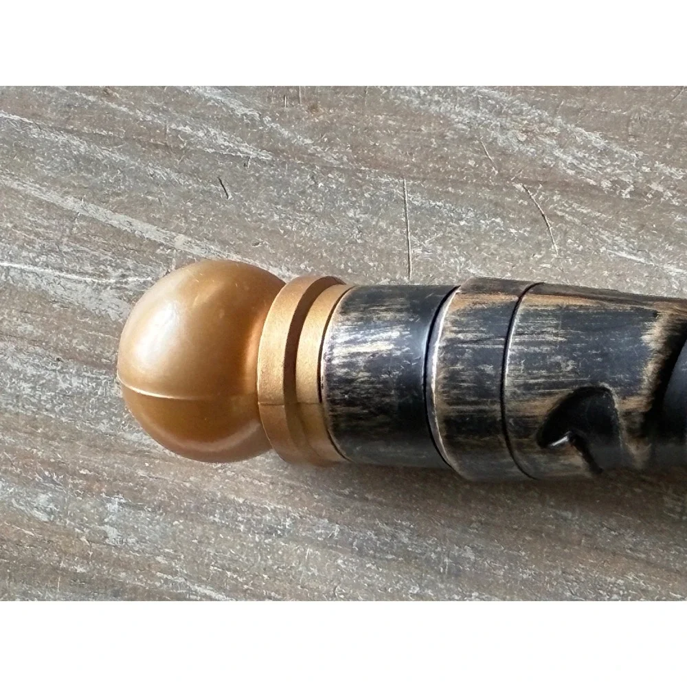 Great Wolf Lodge MagiQuest Interactive Magic Wand Brown Gold Orb 13